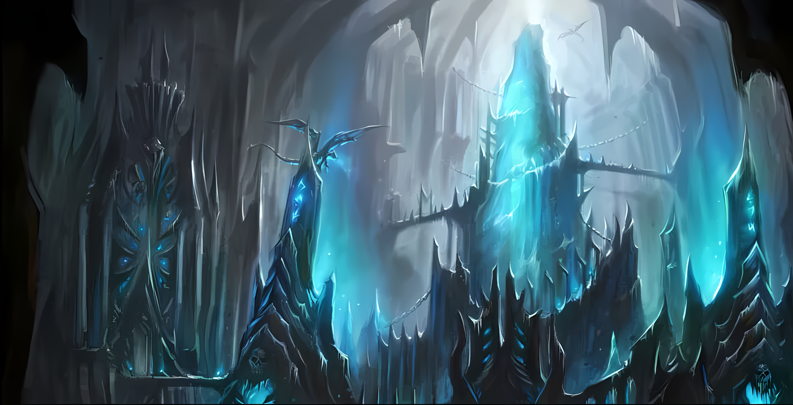 Os Salões Congelados, The Frozen Halls | World of Warcraft, Warcraft, wow, Lore, Locais