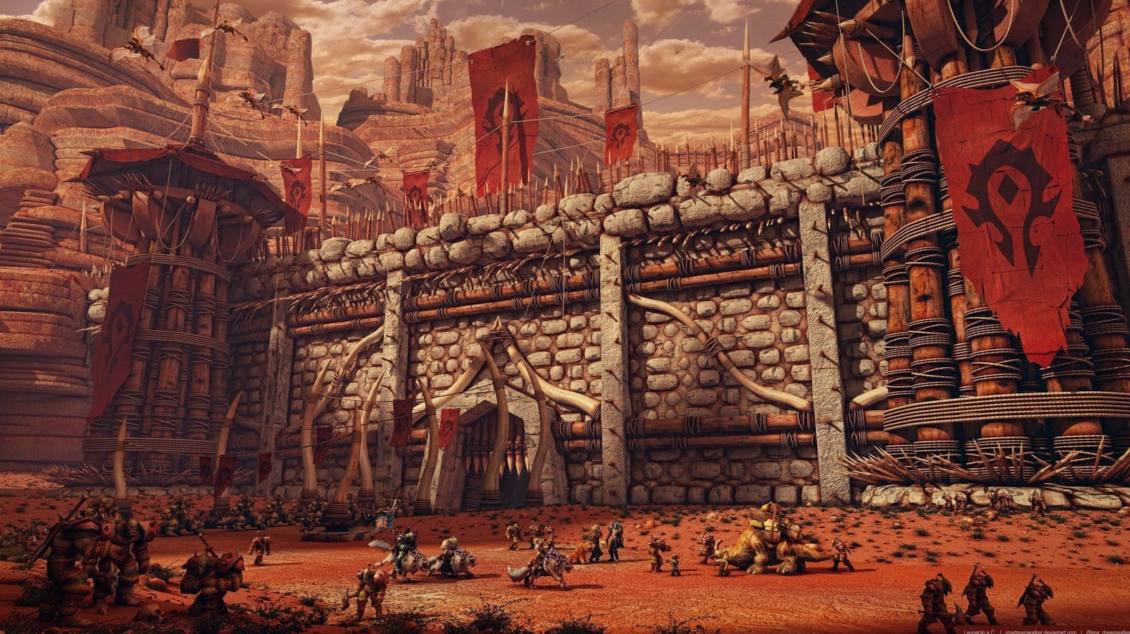 Cidade de Orgrimmar | World of WarCraft, WarCraft, wow, azeroth, lore