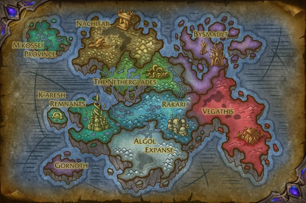 Dentro do Vazio | World of WarCraft, WarCraft, wow, azeroth, lore
