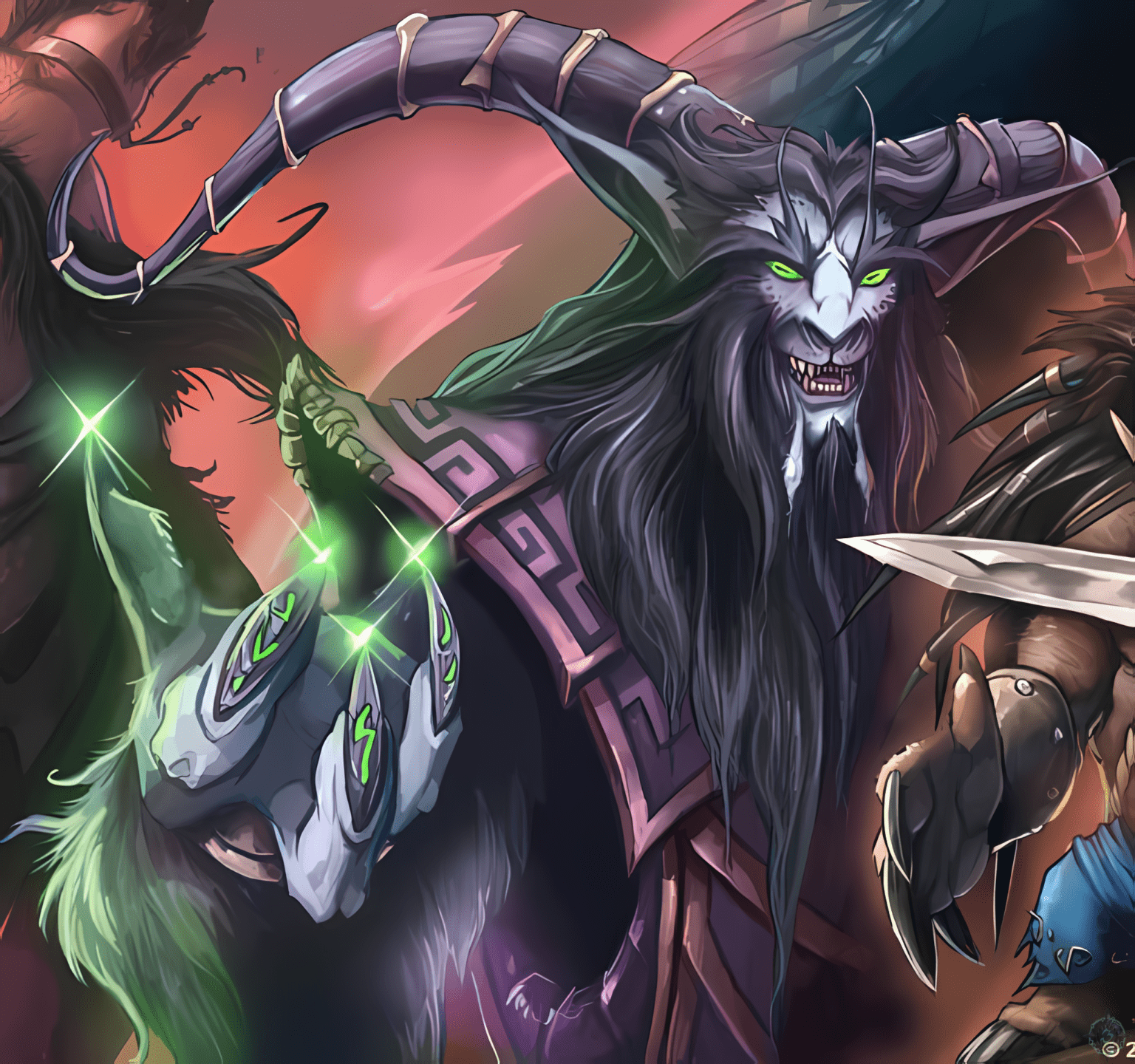 Sátiros | World of WarCraft, WarCraft, wow, lore, personagem