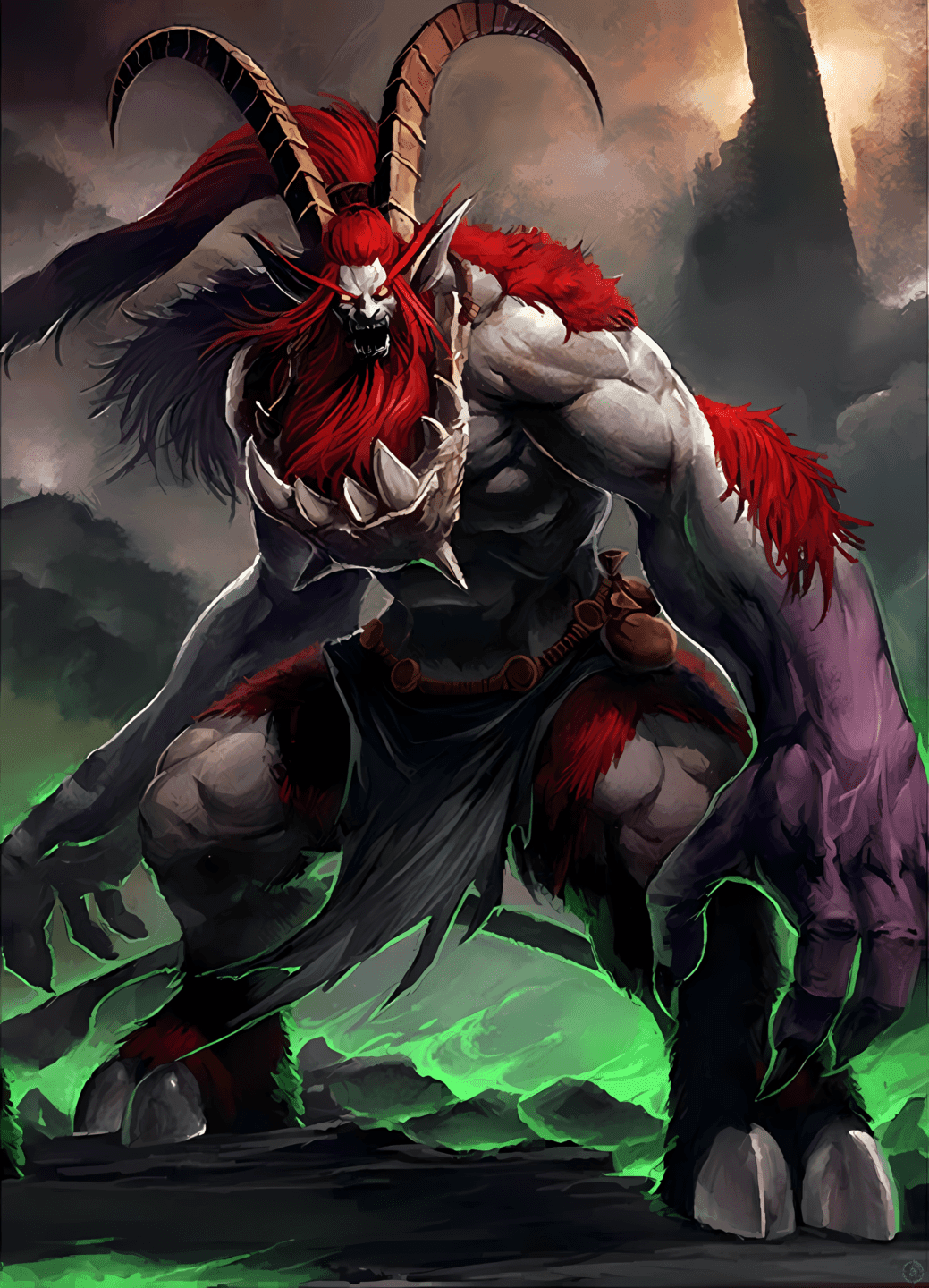Sátiros | World of WarCraft, WarCraft, wow, lore, personagem