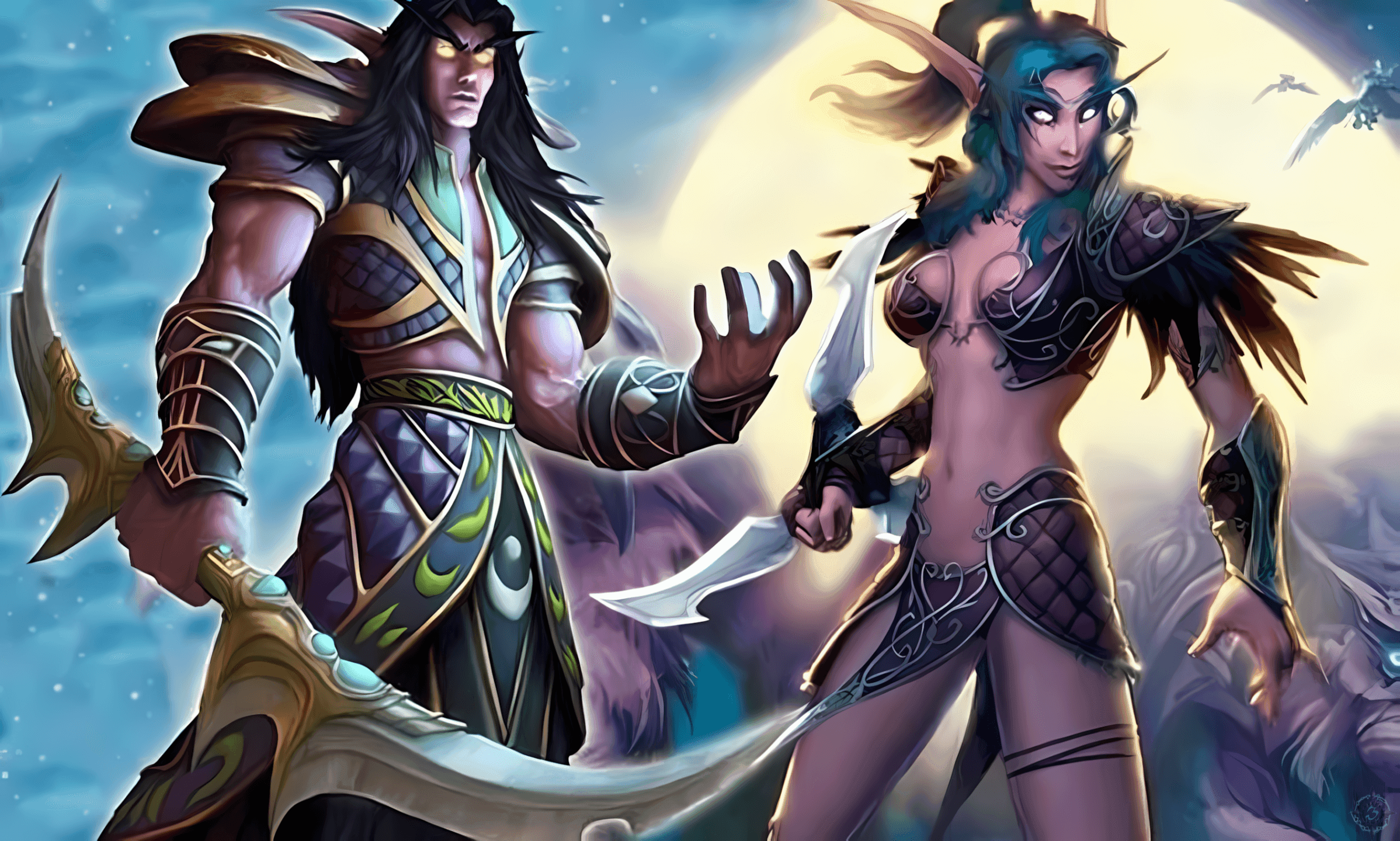 A Sociedade Noctiélfica | World of WarCraft, WarCraft, wow, lore, personagem