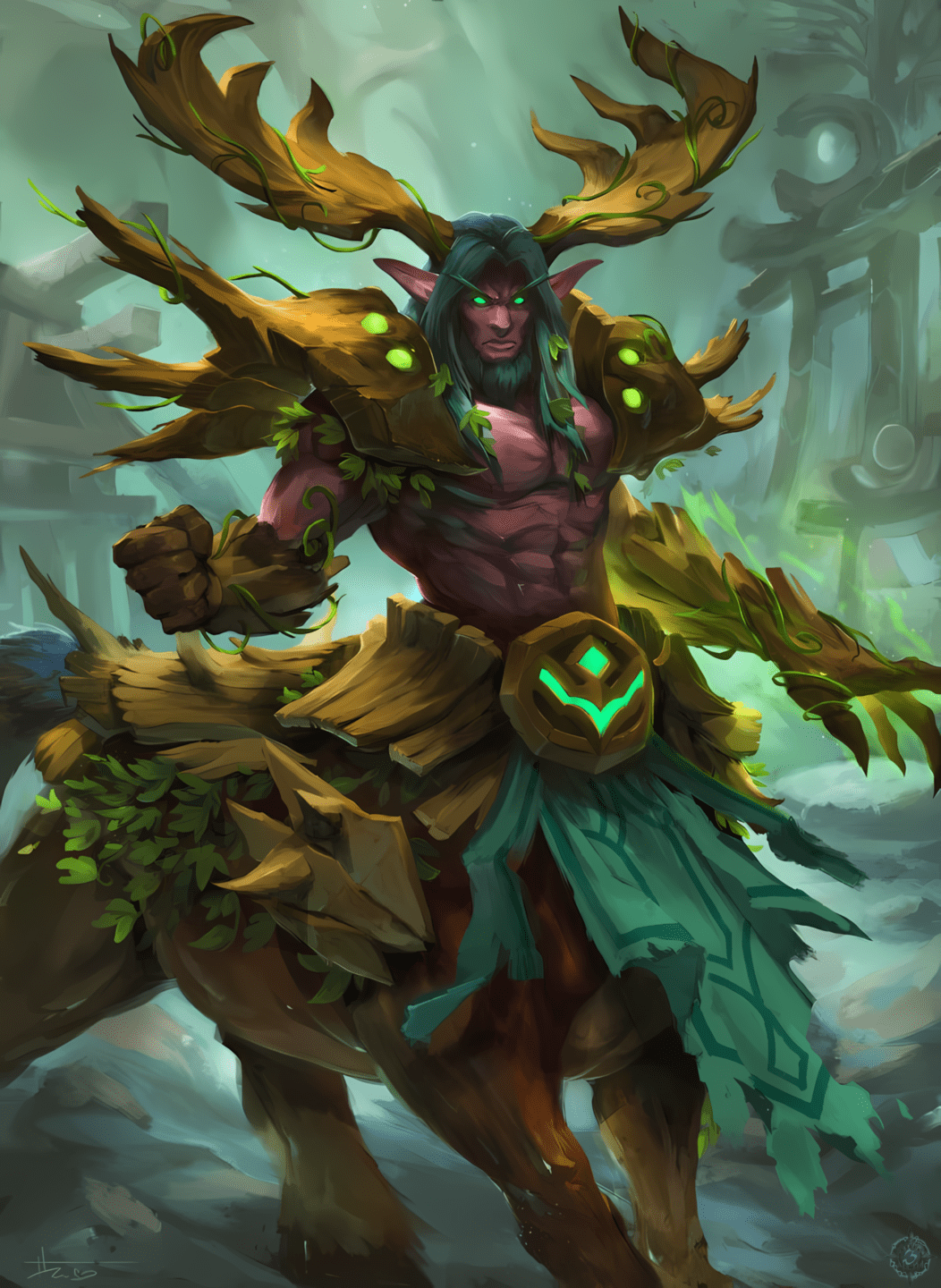 Cenarius | World of WarCraft, WarCraft, wow, lore, personagem