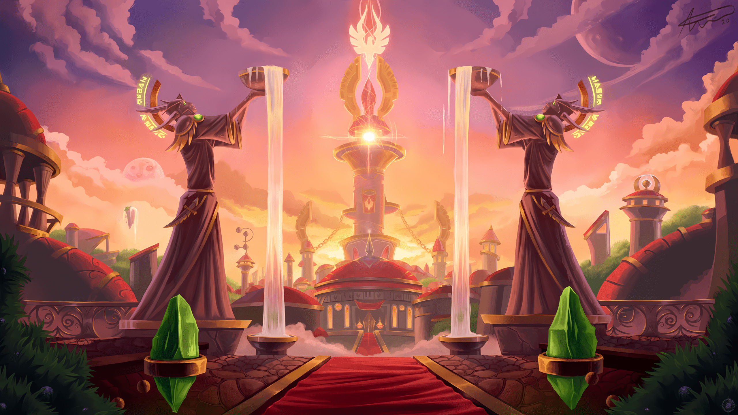 Luaprata, Silvermoon | World of Warcraft, Warcraft, wow, Lore, Locais, Cidades