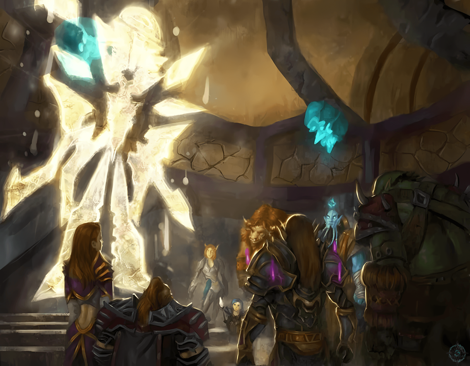 Naaru: A'dal | World of WarCraft, WarCraft, wow, lore, personagem