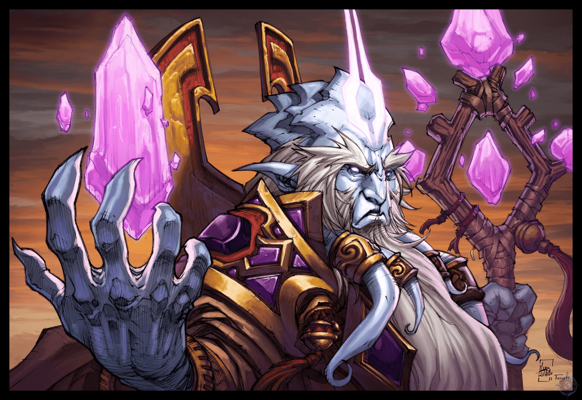 A Lição do Profeta, Velen | World of Warcraft, Warcraft, wow, Lore, Livro