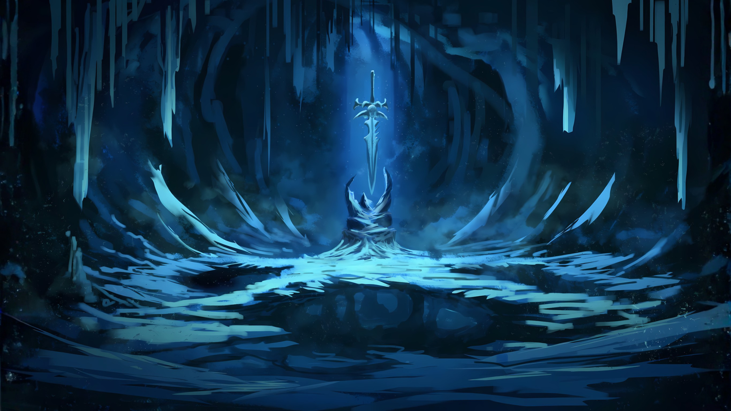 A espada amaldiçoada (Frostmourne) | World of Warcraft, Warcraft, wow, Lore