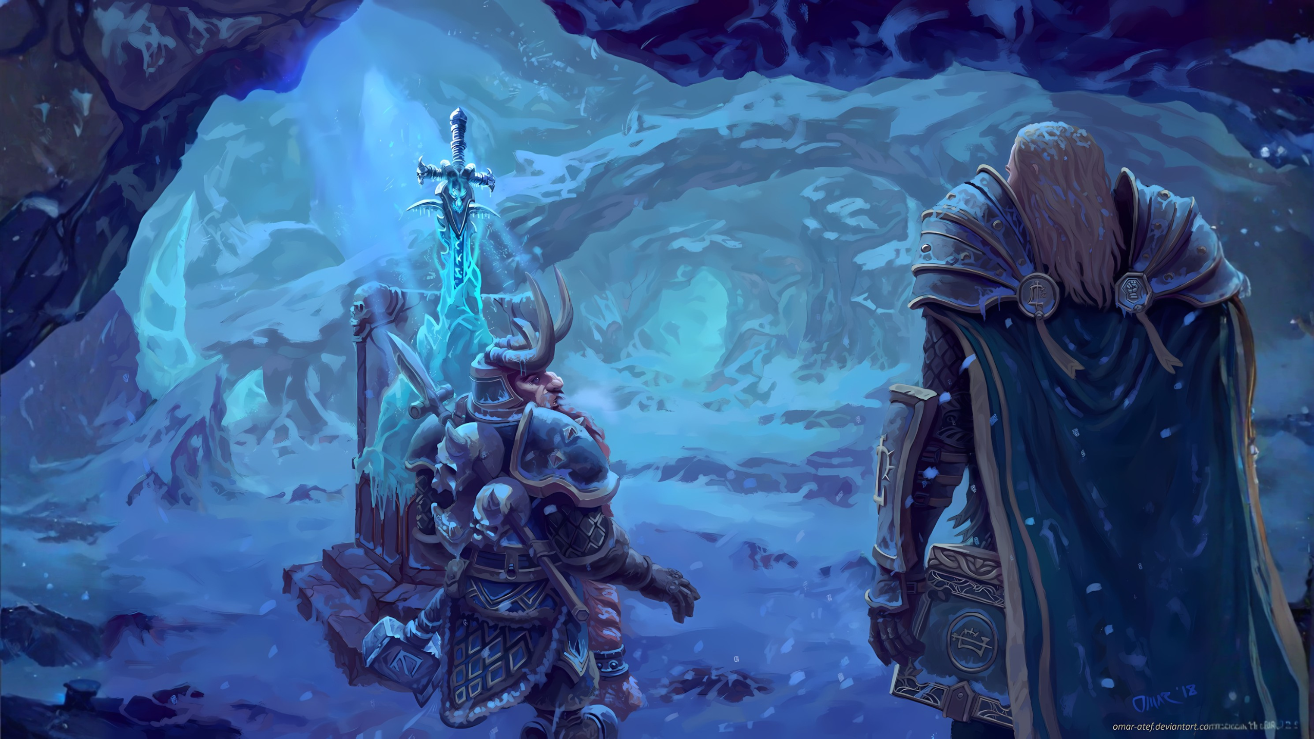 A espada amaldiçoada (Frostmourne) | World of Warcraft, Warcraft, wow, Lore